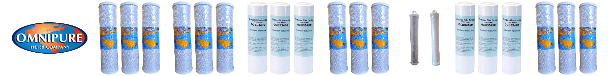 Omnipure Carbon Block Water Filters