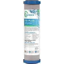 MATRIX 01-250-10-MATRIX CTO Plus 1 Micron 2.5"x10" Chlorine- Chloramine- VOC CTO PLUS 1 MICRON For Chloramine- VOC KX MATRIKX