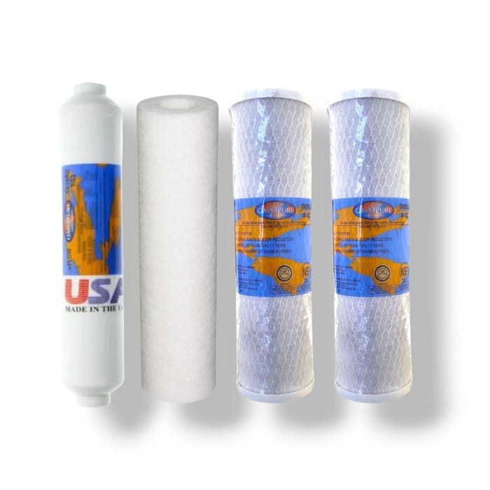 ProSeries 5-Stage Reverse Osmosis Water Filter Replacement set ProSeries Compatible RO Kit ProSeries Compatible