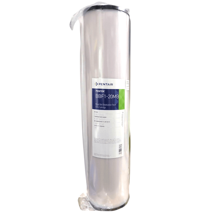 Pentair BBF1-20MB / 155281-43 Mixed Bed Deionization Cartridge 20"x4.5" BBF1 Series/4.5"x20"Mixed Bed DI Pentek By Pentair 1 Pack