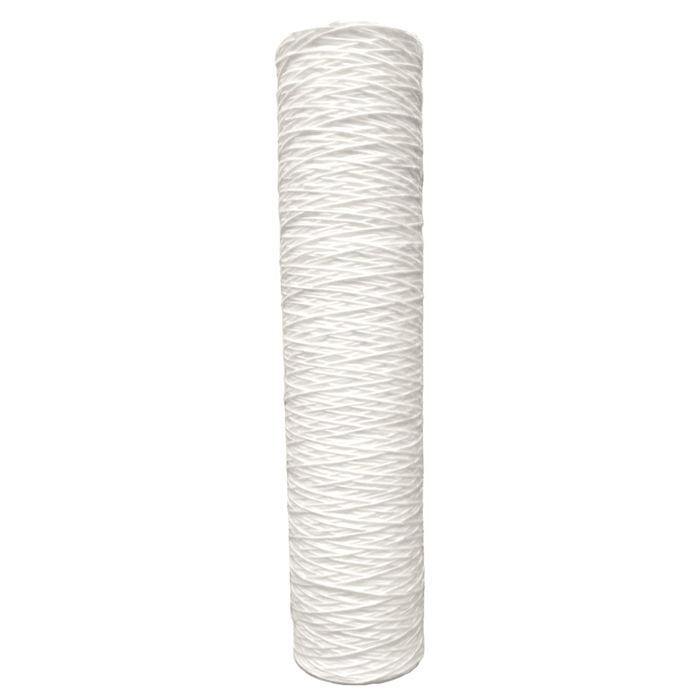 String Wound Filter 20" x 4.5" For Sediment removal in water (UP30J20P) 30 Micron 20" X 4.5" Wide String Wound Filters UFI United Filters International 1 Pack