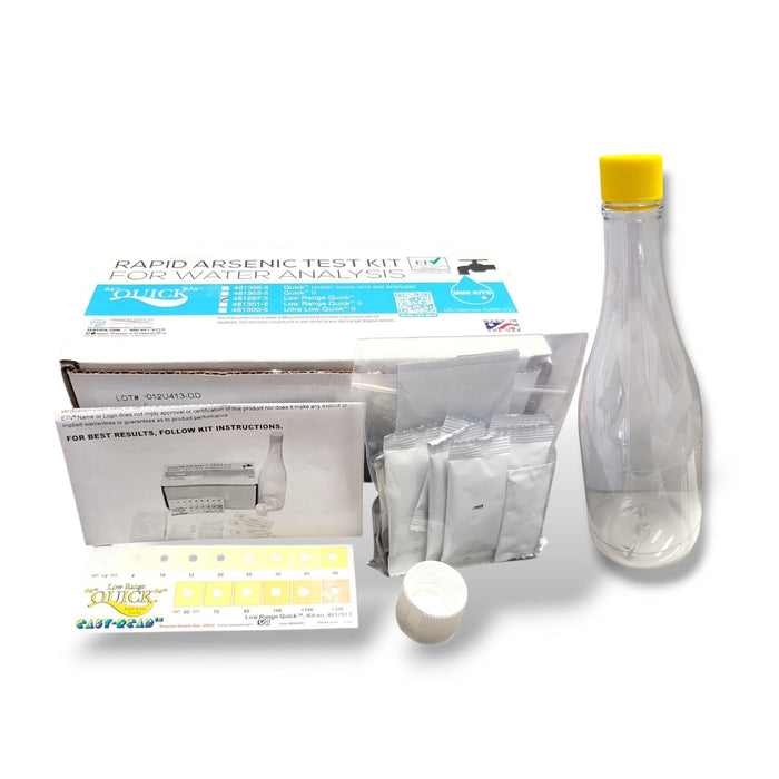 Arsenic Water Test Kit 481297-5 – Quick LR, 5 Easy Tests for Home Use Arsenic Test Kit Industrial Test Systems
