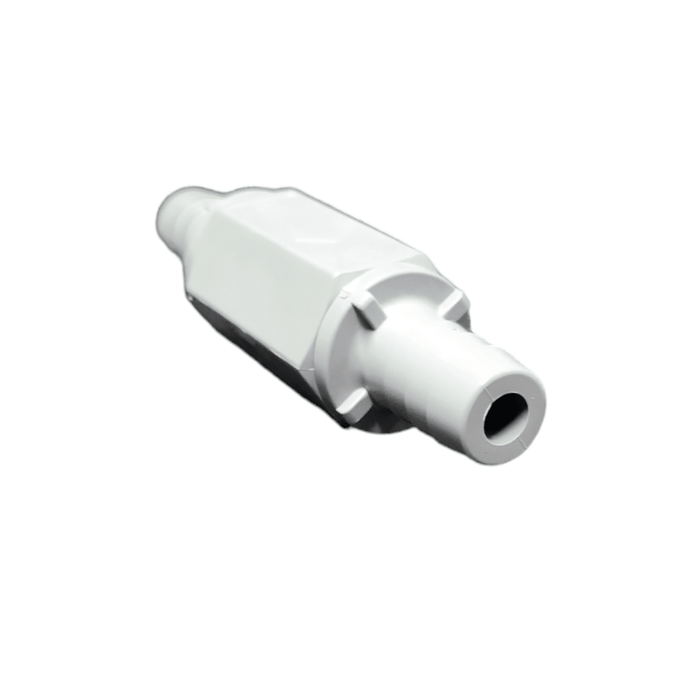 SMC 5721590 PVC 1/2" Check Valve Inline, Barb x Barb, PVC Check Valve - Barb x Barb SMC 1 Pack