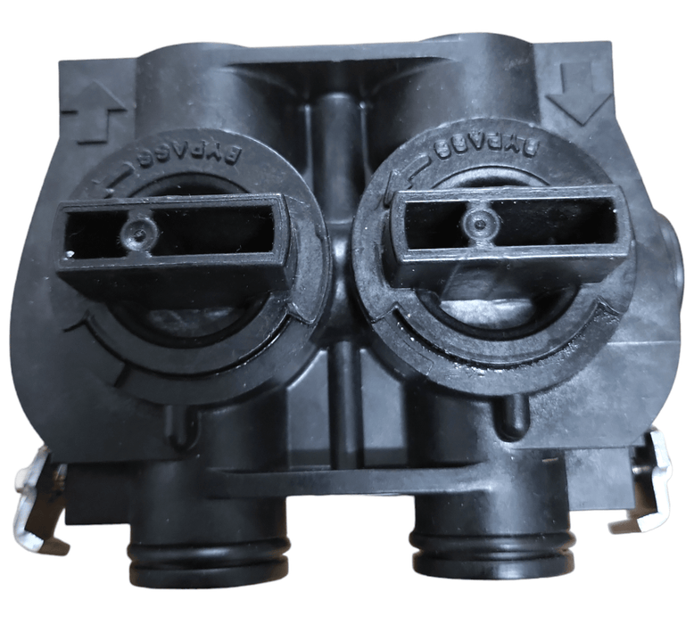 Plastic Bypass Valve for Fleck 5600, 2510, & 9000 Valves (Fleck #60049) Fleck Bypass SS/Plastic PENTAIR FLECK