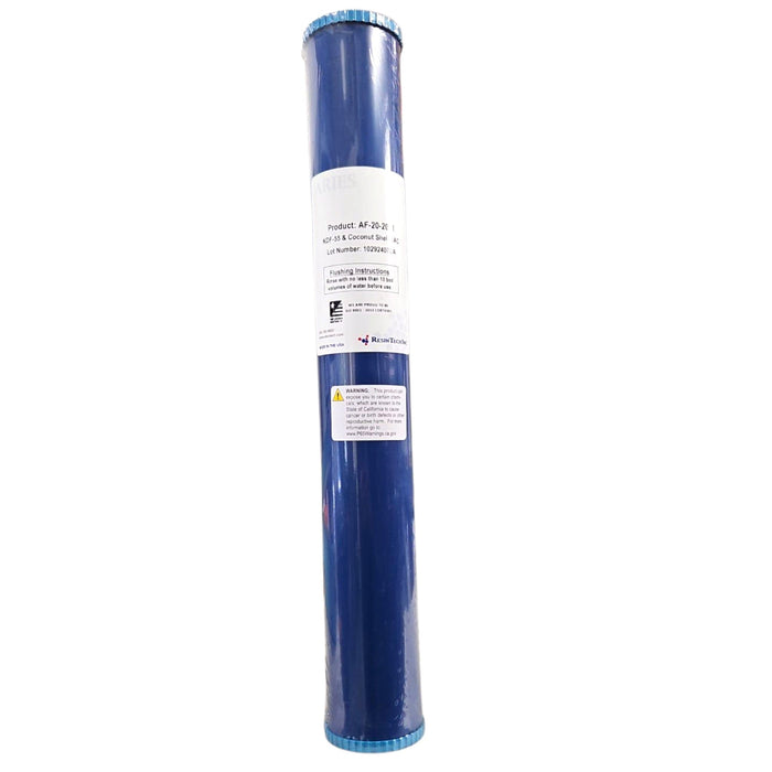 Aries KDF Filter Cartridge (1.5lb) ( AF-20-2115 ) 2.5"x20" ARIES 20"x2.5" KDF+GAC Aries