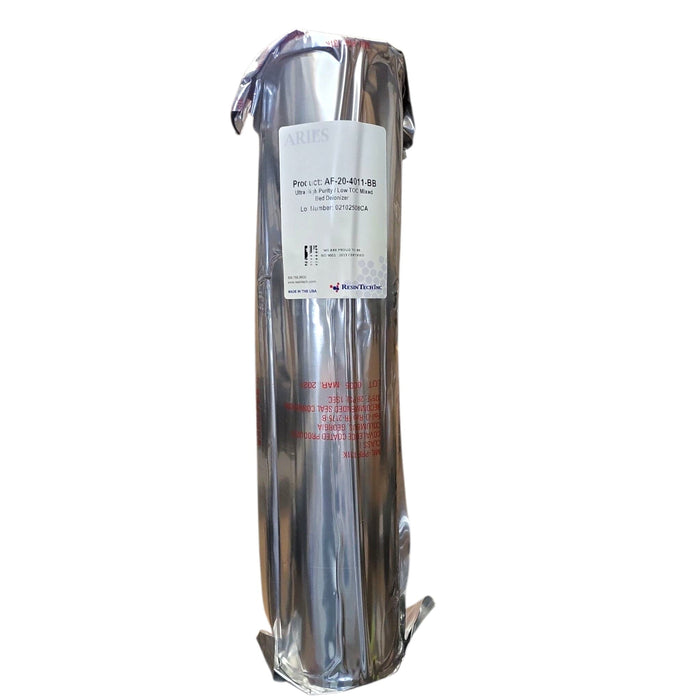 Aries BB Ultra High Purity-Low TOC Mixed Bed DI Cartridge ( AF-20-4011-BB) 4.5"x20" Aries 4.5"x20" DI DEIONIZER H-Purity Aries