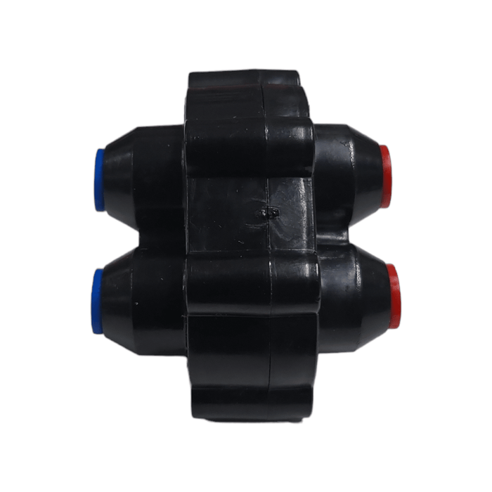 Hydronamic ASV-2000B Automatic Shut-off Valve Black 4 Way 1/4 QC Hydronamic ASO Valves Hydronamic 1 Pack