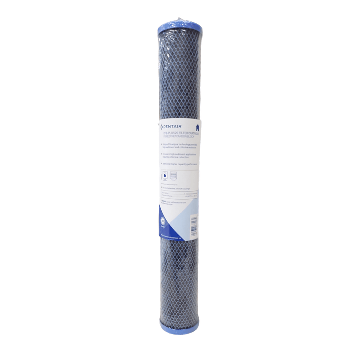 Pentek CFB-Plus20 (255675-43) Fibredyne Modified Carbon Filter 10 mic Filter 20" x 2.5" CFB/CFB Plus Series 20"x2.5" Fibredyne Filter Pentek By Pentair 1 Pack
