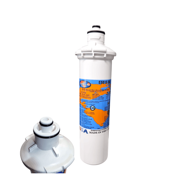 Omnipure E5515 SB Water Filter 10"x2.5" Diameter E-Series Carbon Block 1M E-Series|Carbon Filters|10"length Omnipure 1 Pack
