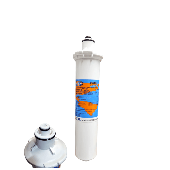 Omnipure E5668 12"x2.5" E-Series 1LB KDF/GAC Filter Carbon| Chlorine Taste & Reduction 12" Omnipure 1 Pack
