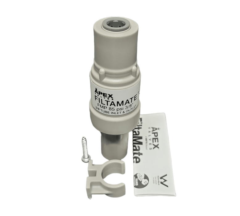 Apex (FMP85PSI-3/8) 85 PSI Filtamate Pressure Limiting Valve Filter Protection - 3/8" Quick Connect PRESSURE LIMITING VALVE 3/8" APEX By Watts