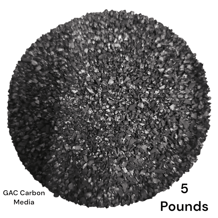 Granulated Activated Carbon Water Filter Media made of coconut shell Granulated Activated Carbon Media GAC 5 Pound