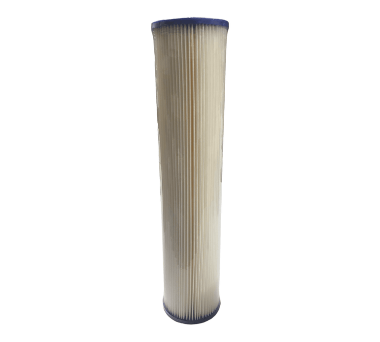 Harmsco HB-20-50W CALYPSO BLUE 20-Inch X 4.5-Inch, 50 Micron HARMSCO Pleated 20"L By 4.5"W HARMSCO Filtration Products 1 Pack