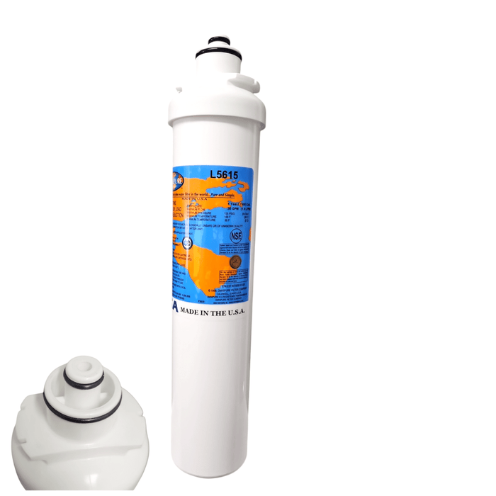 Omnipure L5615 Plus Chlorine Reduction Water Filter 2.5"x12" L-Series|Chlorine Reduction|12"Length Omnipure 1 Pack
