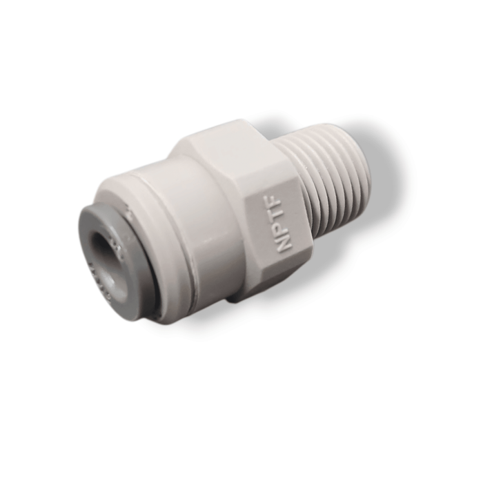 John Guest PI010621S Male Connector - 3/16" x 1/8" NPTF MALE Grey Acetal JOHN GUEST 1-PC