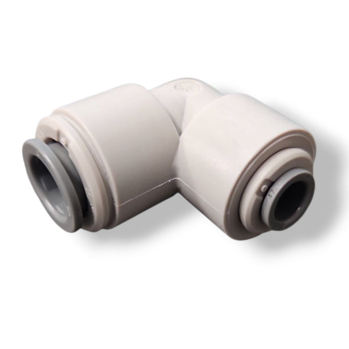 John Guest PI211208S Reducing Elbow - 3/8 x 1/4 REDUCING ELBOW Grey Acetal JOHN GUEST 1-PC