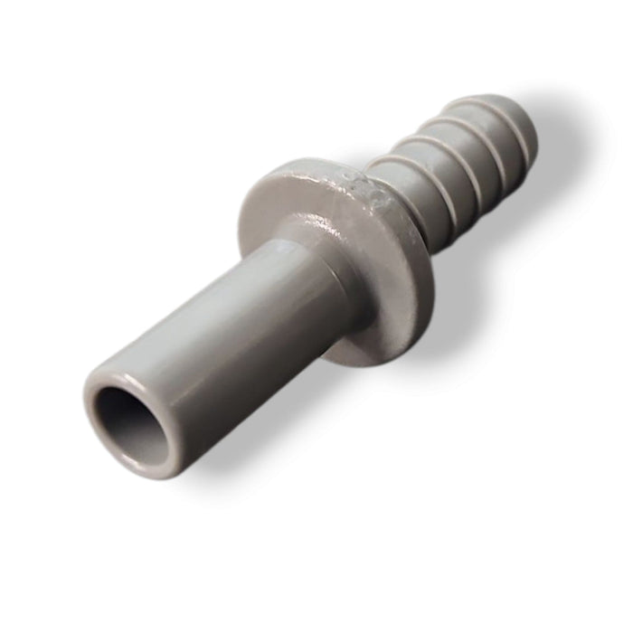 John Guest PI251012S Stem Barb Connector - 5/16 OD Stem x 3/8 ID Barb STEM TO HOUSE BARB Grey Acetal JOHN GUEST 1-PC