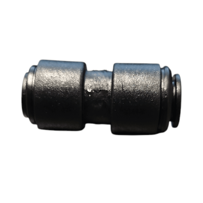 John Guest PM201008E Black Union Connector Size 10MM x 8MM Metric Union Connector Black Acetal JOHN GUEST 1 Pack