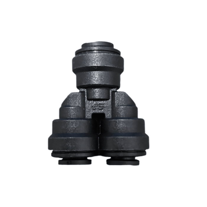 John Guest PP2308E Two Way Divider - 1/4" Black Two-Way Divider JOHN GUEST 1 Pack