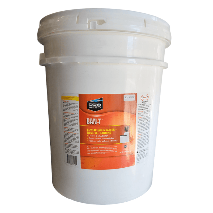 RU45N Pro Products Ban T Alkaline Water Neutralizer And Cleaner (RU45N ) Size 45 Lbs. Bant T/ Lower-pH Remove Tannin Pro Products 1 Pack