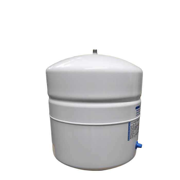 Reverse Osmosis Tank RO-122 3.2 Gallon White Metal With 1/4" Male Port Thread TKE-2200 2 to 4 Gallon Storage Tanks TankPAC