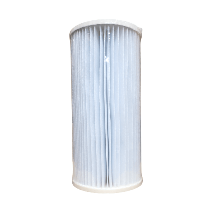Unicel (K-40715-B) 10" x 4.5" Pleated 50 Micron Polyester Filter 10"x 4.5" Wide Pleated Filters Unicel Filter Cartridges 1 Pack