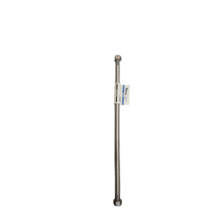 3/4" FIP Falcon Corrugated Super-Flex Water Heater Connector, 3/4" ID (24" Length) Falcon FF-24" 3/4" Female SS Flex Connectors Falcon Stainless 1 Pack