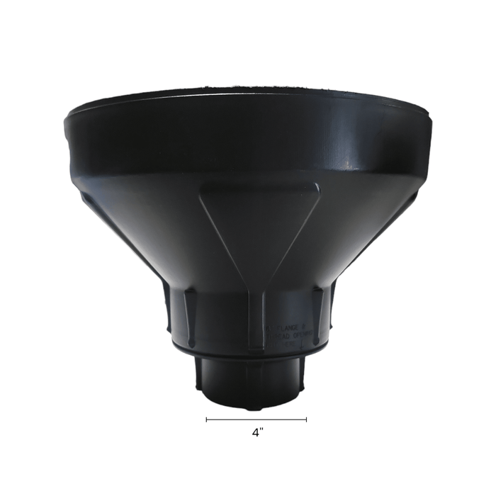 Heavy Duty Commercial Media Funnel 4" or cut to turn into 6" Tank Openings Funnels for Filling Media PDD