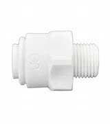 John Guest PP010821W Male Connector Polypro -1/4 x 1/8 NPTF Male Connectors John Guest
