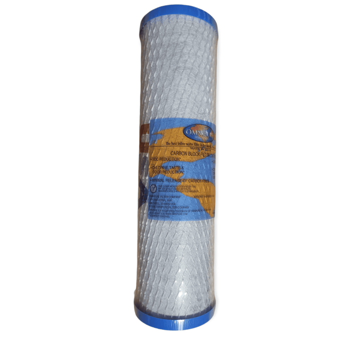 Omnipure OMB934-0.5 size 2.5" x 10" 0.5 Micron Carbon Block Filter Omnipure Carbon Filters Omnipure