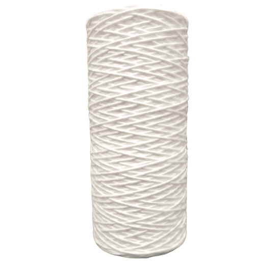 String Wound Water Filter 10" x 4.5" For Sediment removal (UP3J10P) 3 Micron 10" X 4.5" Wide String Wound Filters UFI United Filters International 1 Pack 