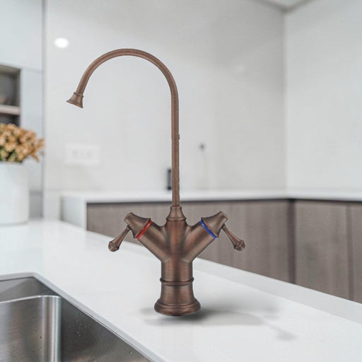 Tomlinson Designer Hot/Cold Faucet Antique Bronze - 1020900 - Lead Free Tomlinson Designer Hot/Cold Faucets Tomlinson 