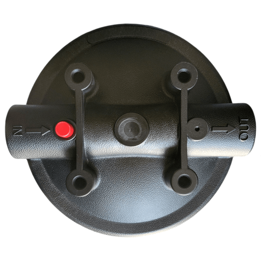 Pentek 10" Big Blue Housing w/ 3/4" Inlet/Outlet With Red pressure Button (150469) Pentek 10" Big Blue Housing Pentek By Pentair