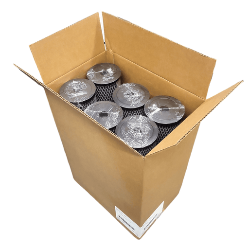 Pentek C1-20BB / 155651-43 Carbon Impregnated Cellulose Filter 4.5"x20" 5 Micron C Series/ 20"x4.5" Impregnated Cellulose Pentek By Pentair 6 Pack 