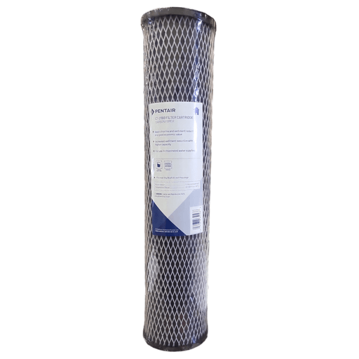 Pentek C1-20BB / 155651-43 Carbon Impregnated Cellulose Filter 4.5"x20" 5 Micron C Series/ 20"x4.5" Impregnated Cellulose Pentek By Pentair 1 Pack
