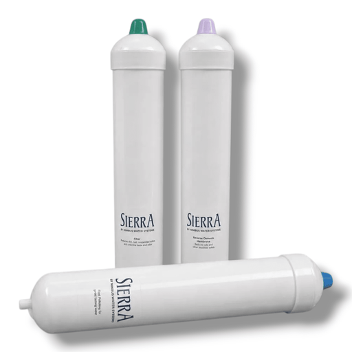 Nimbus Sierra Home 4-Stage Reverse Osmosis System, 3-Piece Replacement Cartridge Kit - 104207 Nimbus Sierra Kit Autotrol 