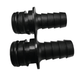 FLOJET- 20381-002 1/2" Hose Barb Quad Port Fitting (Pack of 2) FLOJET Quad Port Fittings Xylem Flojet 1 Pack 