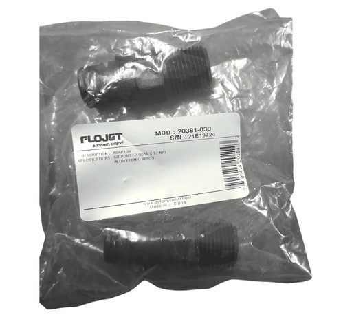 FLOJET- 20381-039 1/2" NPT Port Fitting (Pack of 2) FLOJET Quad Port Fittings Xylem Flojet 1 Pack 