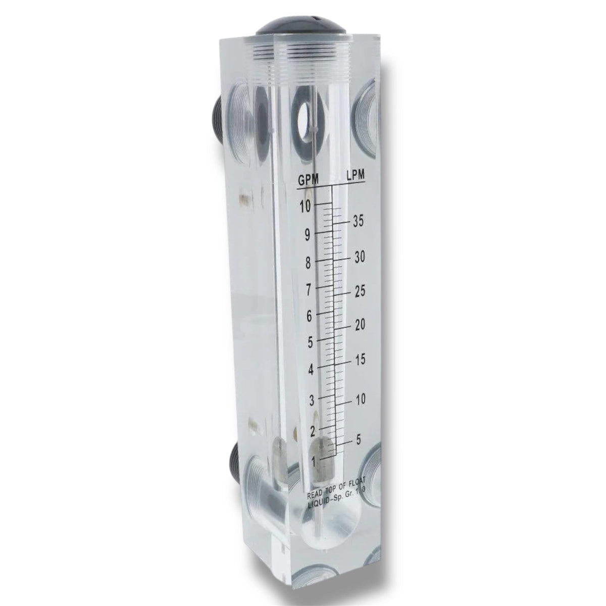 Axeon 200900 Inline Flow Meter 2-20 GPM, 1