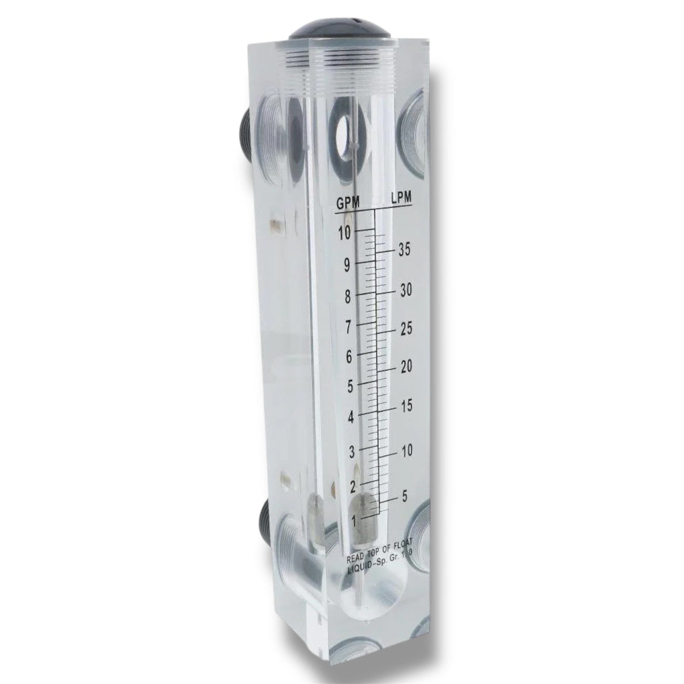 Axeon 209330 Inline Flow Meter 5-45 GPM SS 316, 2
