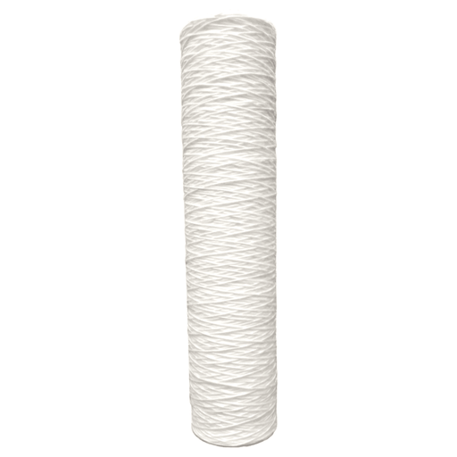 String Wound Filter 20" x 4.5" For Sediment removal in water (UP1J20P) 1 Micron 20" X 4.5" Wide String Wound Filters UFI United Filters International 1 Pack 