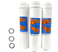 Omnipure Q5605 Q5633 Q5640 Replacement Sediment Carbon Filter Cartridge Set for PuROTwist 4000 PuROTwist RO Replacement Kit Omnipure 