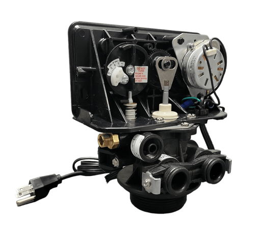 Fleck 560001-005 Electromechanical Time Clock Softener Valve, L-Back 120v Fleck "L" 560001-005 Softener 120V-DAY Fleck / Pentair 