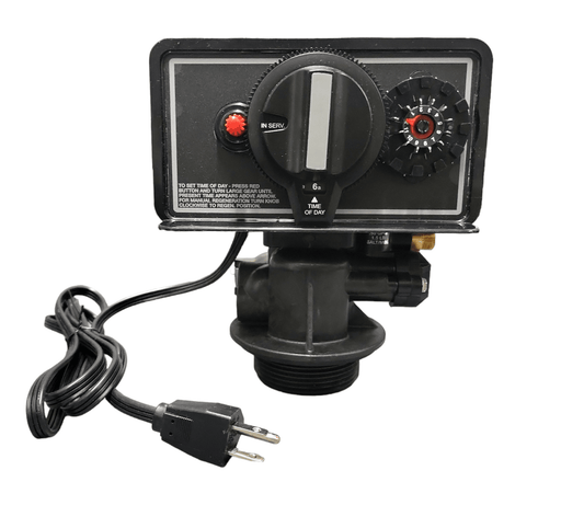 Fleck 560001-005 Electromechanical Time Clock Softener Valve, L-Back 120v Fleck "L" 560001-005 Softener 120V-DAY Fleck / Pentair