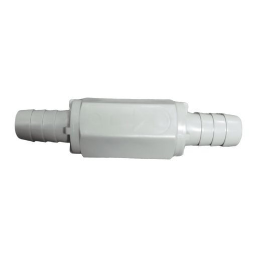 SMC 5721590 PVC 1/2" Check Valve Inline, Barb x Barb, PVC Check Valve - Barb x Barb SMC