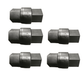 SMC 6940090 694 Series PVC NSF Check Valve ; 1/4"FNPT x 1/4"FNPT Buna CheckValve 1/4"FNPT x 1/4"FNPT Buna SMC 5 Pack 