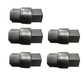 SMC 6870090 687 Series PVC NSF Check Valve ; 3/4"FNPT x 3/4"FNPT Buna CheckValve 3/4"FNPT x 3/4"FNPT Buna SMC 5 Pack 