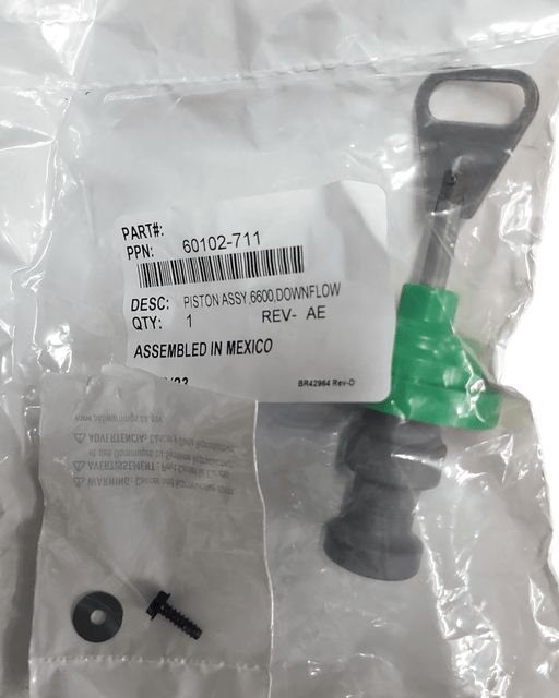 Piston Main Assembly For 5600SE SXT Downflow 60102-71 = 60102-711 Piston For 5600SXT Digital Head PENTAIR FLECK