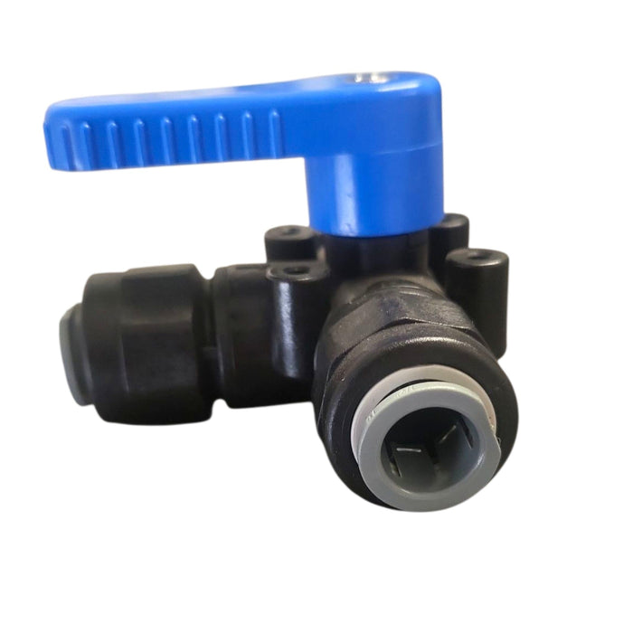 3- Way Ball Valve for 1/2" Polypropylene O.D tubing. SMC part#6403390 SMC 3-Way Ball Valve SMC 