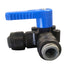 3- Way Ball Valve for 1/2" Polypropylene O.D tubing. SMC part#6403390 SMC 3-Way Ball Valve SMC 